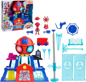 SPIDEY &amp; FREINDS RESCUE WEB-QUARTERS