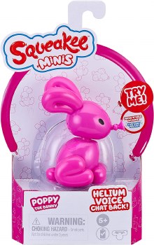 SQUEAKEE MINIS PINK BUNNY