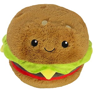 SQUISHABLES 15&quot; HAMBURGER