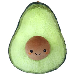 SQUISHABLES 5&quot; SNACKERS AVOCADO