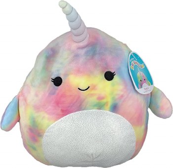 SQUISHMALLOWS 8&quot; SEALIFE NAVINA NARWHAL