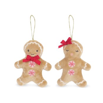 MON AMI GINGERBREAD COUPLE ORNAMENT