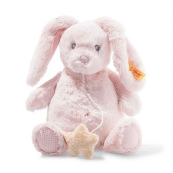 STEIFF BELLE BUNNY MUSIC BOX PLUSH