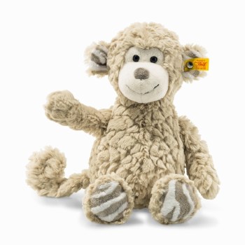 STEIFF BINGO MONKEY BEIGE 12&quot;