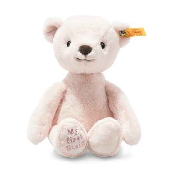 STEIFF MY FIRST TEDDY BEAR PINK 10&quot;