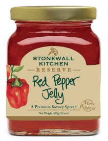 STONEWALL RESERVE RED PEPPER JELLY 13oz