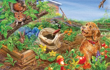 SUNSOUT 100pc PUZZLE WILD THING