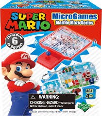 SUPER MARIO MICRO GAMES MARBLE MAZE SER