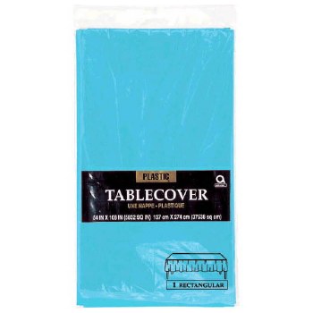 TABLECOVER RECTANGLE CARIB BLUE 54&quot;x108&quot;