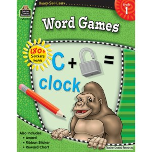 TCR WORKBOOK GR 1 WORD GAMES