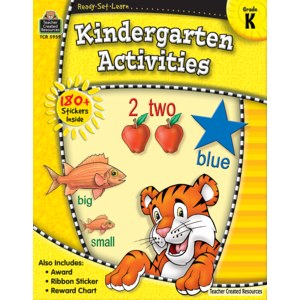 TCR WORKBOOK GR K KINDERGARTEN ACTIV