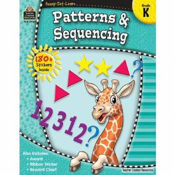 TCR WORKBOOK GR K PATTERNS/SEQUENCING