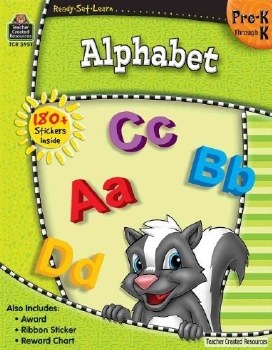 TCR WORKBOOK GR PRE-K ALPHABET