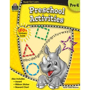 TCR WORKBOOK PRE-K  PRESCHOOL ACTIV