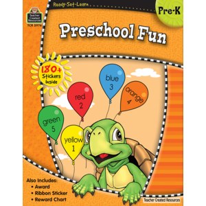 TCR WORKBOOK PRE-K  PRESCHOOL FUN
