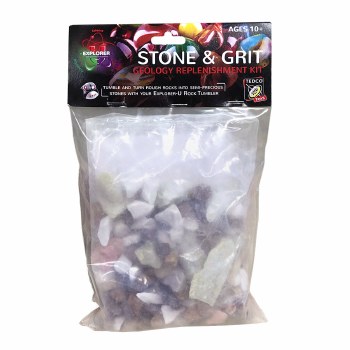 TEDCO ROCK TUMBLER STONE &amp; GRIT REFILL