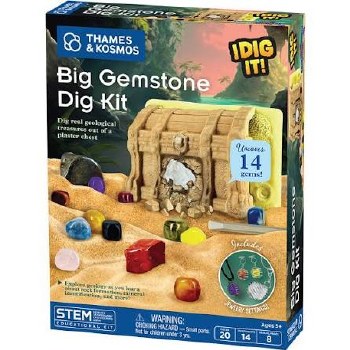 THAMES &amp; KOSMOS I DIG BIG GEMSTONE DIG