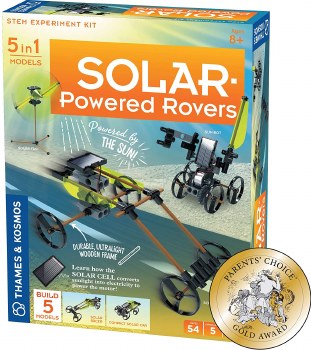 THAMES &amp; KOSMOS SOLAR POWERED ROVERS