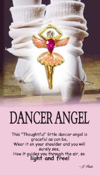 THOUGHTFUL ANGEL PIN DANCER