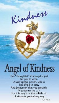 THOUGHTFUL ANGEL PIN KINDNESS