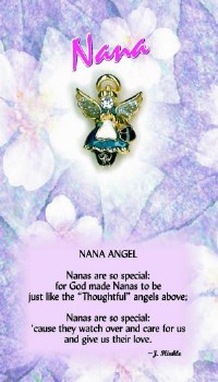 THOUGHTFUL ANGEL PIN NANA