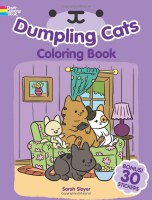 DOVER COLORING BOOK DUMPLING CAT
