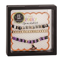 MUD PIE HALLOWEEN BRACELET BLACK
