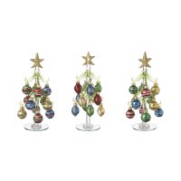 GANZ CHRISTMAS TREE WITH ORNAMENTS