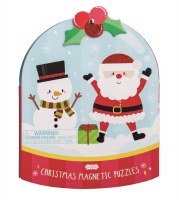 MUD PIE MAGNETIC BOOK SANTA GLOBE