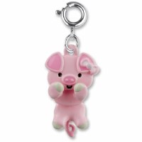 CHARM IT! CHARM SWIVEL PIG