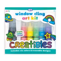 OOLY CREATIBLES WINDOW CLING ART KIT