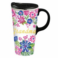 17oz CERAMIC TRAVEL CUP GRANDMA