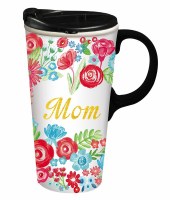 17oz CERAMIC TRAVEL CUP MOM