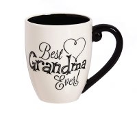 18oz CERAMIC CUP W/BOX GRANDMA