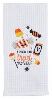 MUD PIE WAFFLE TOWEL TRICK OR TREAT