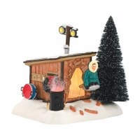 D56 XMAS GRISWOLD SLED SHACK
