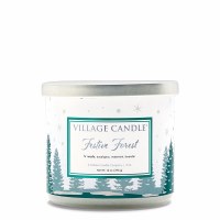 VILLAGE CANDLE FESTIVE FOREST BOWL