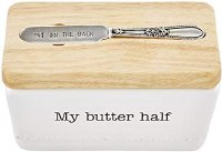 MUDPIE CIRCA BUTTER STORAGE DISH EXCL
