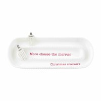 MUDPIE HOLIDAY CHEESE CRACKER SERVER