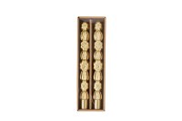 MUDPIE GOLD PUMPKIN TAPER CANDLE