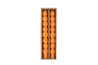 MUDPIE ORANGE PUMPKIN TAPER CANDLE