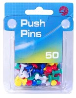 50CT PUSH PINS