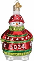 OLD WORLD CHRISTMAS 2024 SNOWMAN