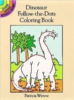 DOVER COLORING BOOK DINO DOT TO DOT