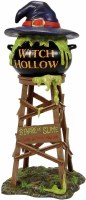 D56 HALLOWEEN WITCH HOLLOW WATER TOWER