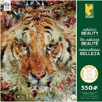 CEACO 550pc PUZZLE NATURE'S BEAUTY TIGER