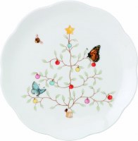 LENOX BUTTERFLY MEADOW XMAS DESSERT SET