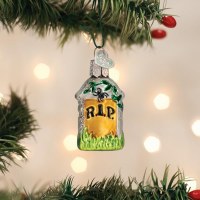 OLD WORLD CHRISTMAS MINI TOMBSTONE
