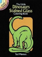 DOVER DINOS STAINED GLASS COLORING BOOK