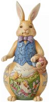 HEARTWOOD CREEK EASTER BUNNY W/ SIGN